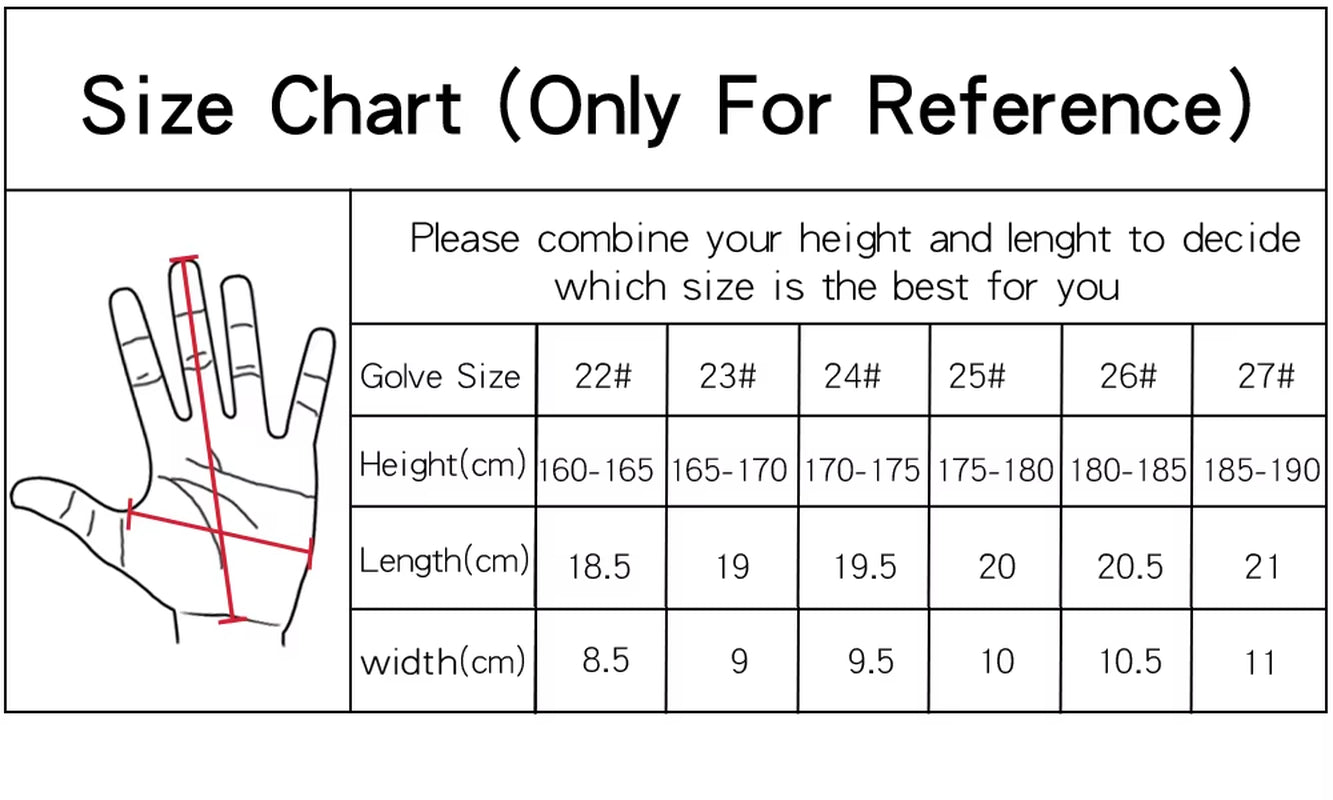 6 PCS Mens Golf Glove Genuine Sheepskin Leather Breathable Golf Gloves for Men Worn on Left Hand Non Slip Brand