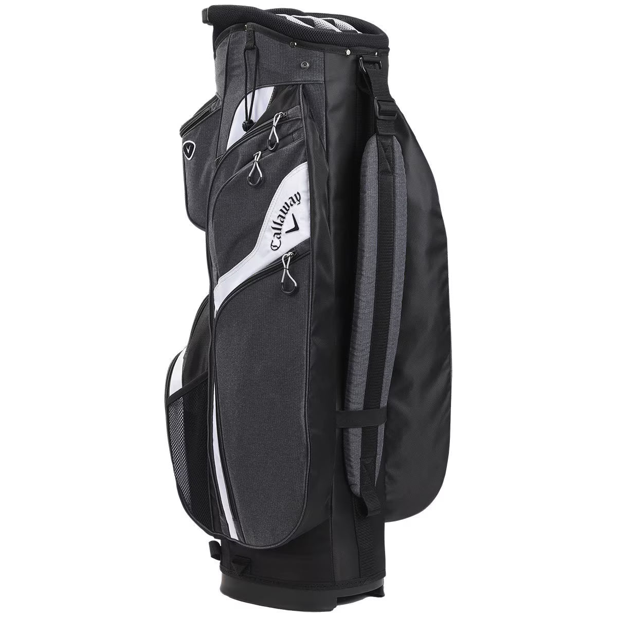 Premium Cart Bag in Black and Grey