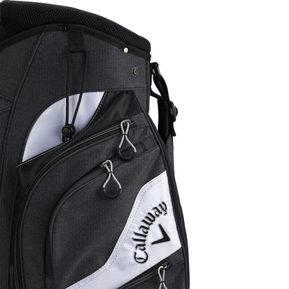 Premium Cart Bag in Black and Grey