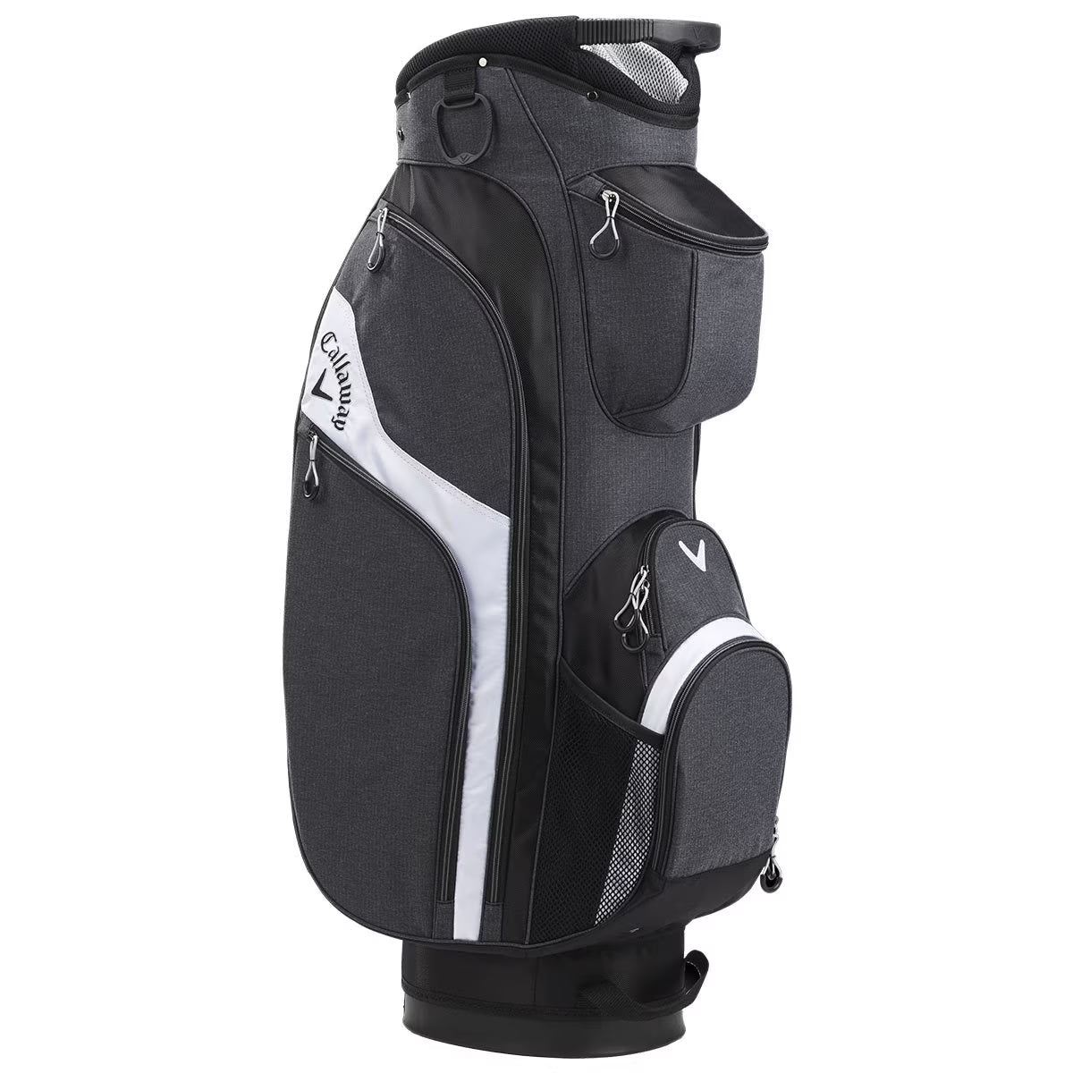 Premium Cart Bag in Black and Grey