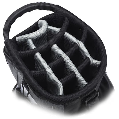 Premium Cart Bag in Black and Grey